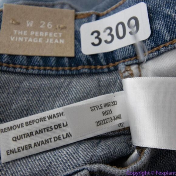 NEW Madewell The Perfect Vintage Jean in Belbury Wash,26 - Picture 16 of 16